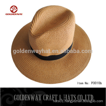 cheap High Quality Unisex Adults Straw Panama Hat for Sale